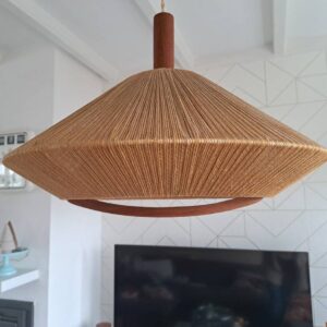 Teak design pendant lamp